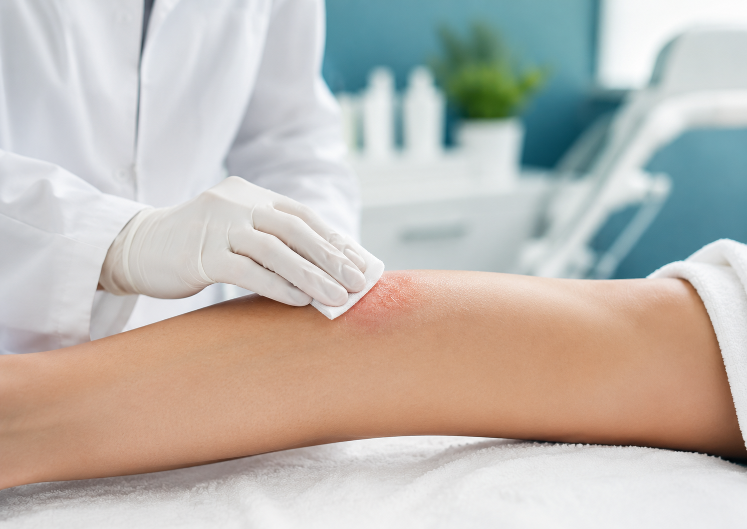 Brûlure après épilation laser : rougeur, premiers gestes et signes d’alerte